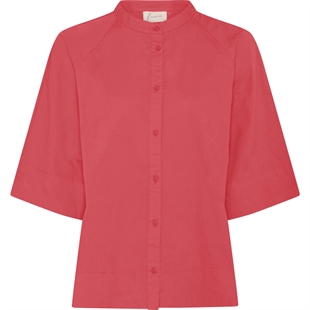 Frau - Abu dhabi shirt Garnet rose